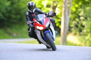 210 kmh à moto