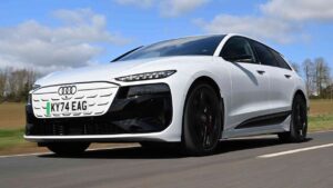 Essai de l'Audi A6 Avant e-tron : l'alliance parfaite entre élégance et innovation.