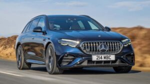 Nouvelle Mercedes-AMG E 53 Estate 2025 : un design élégant qui cache une performance impressionnante.